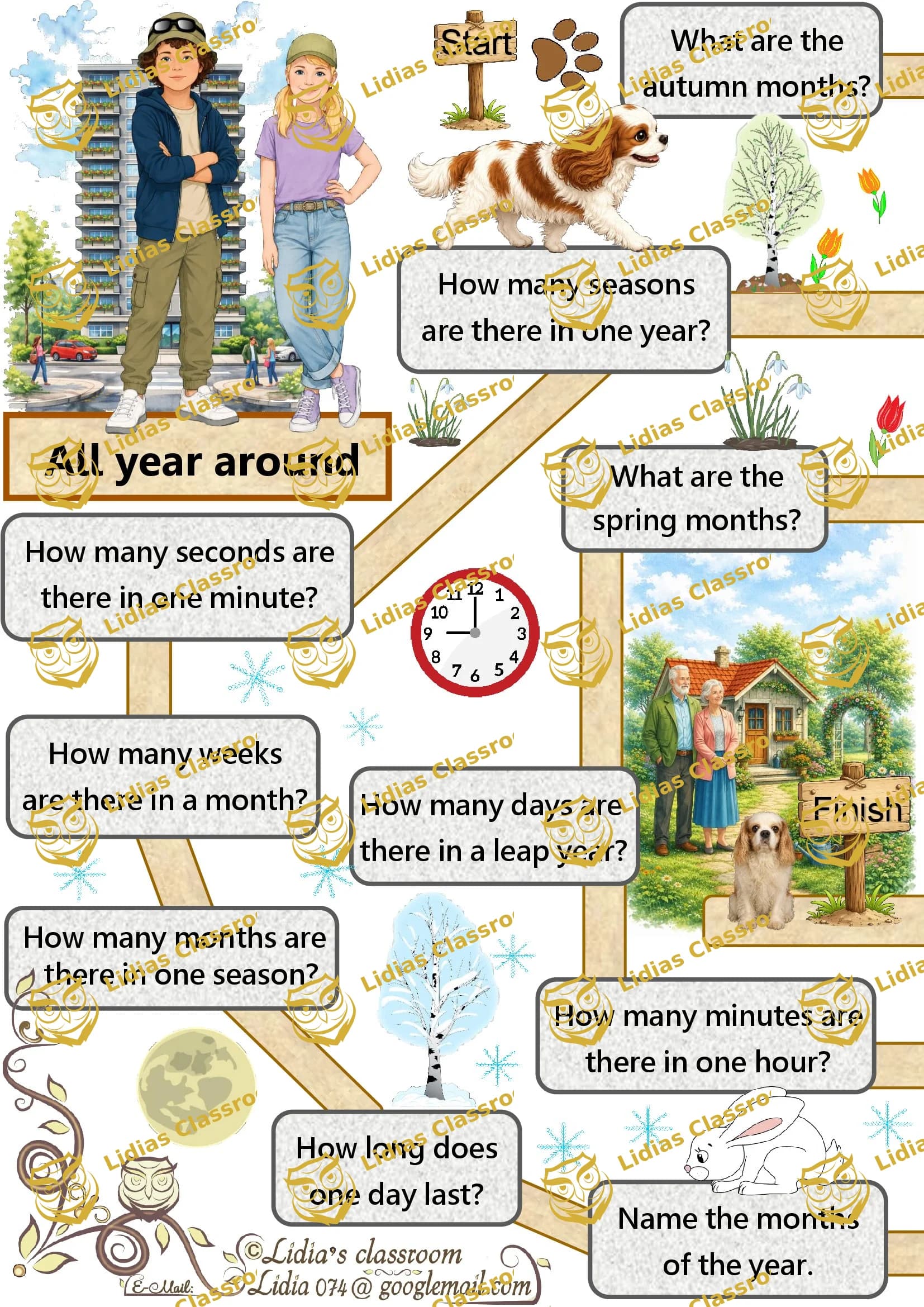 All year around / Brettspiel