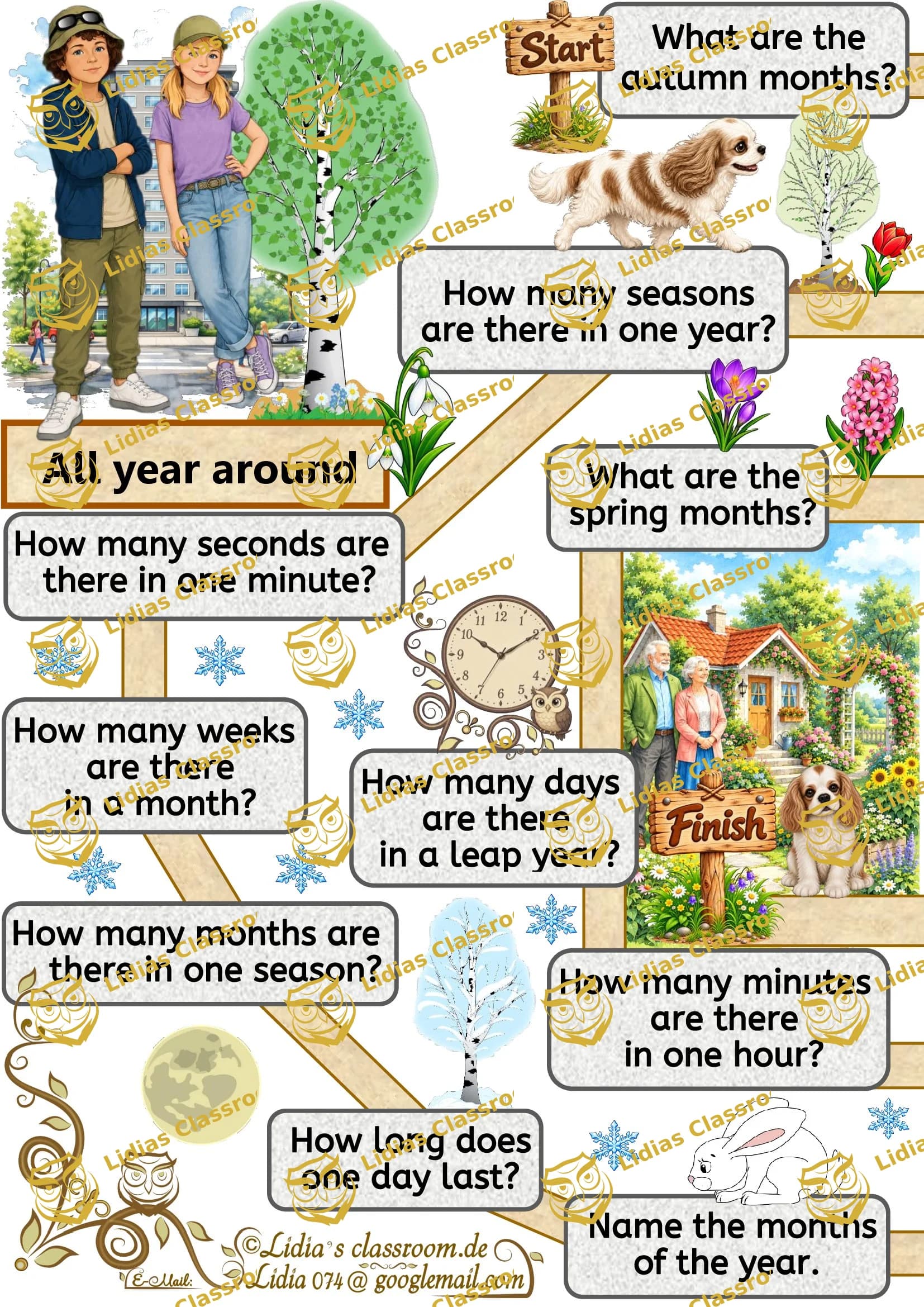 All year around / Brettspiel