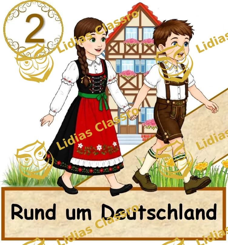 Rund um Deutschland 2 / Lernspiel / Teil 2