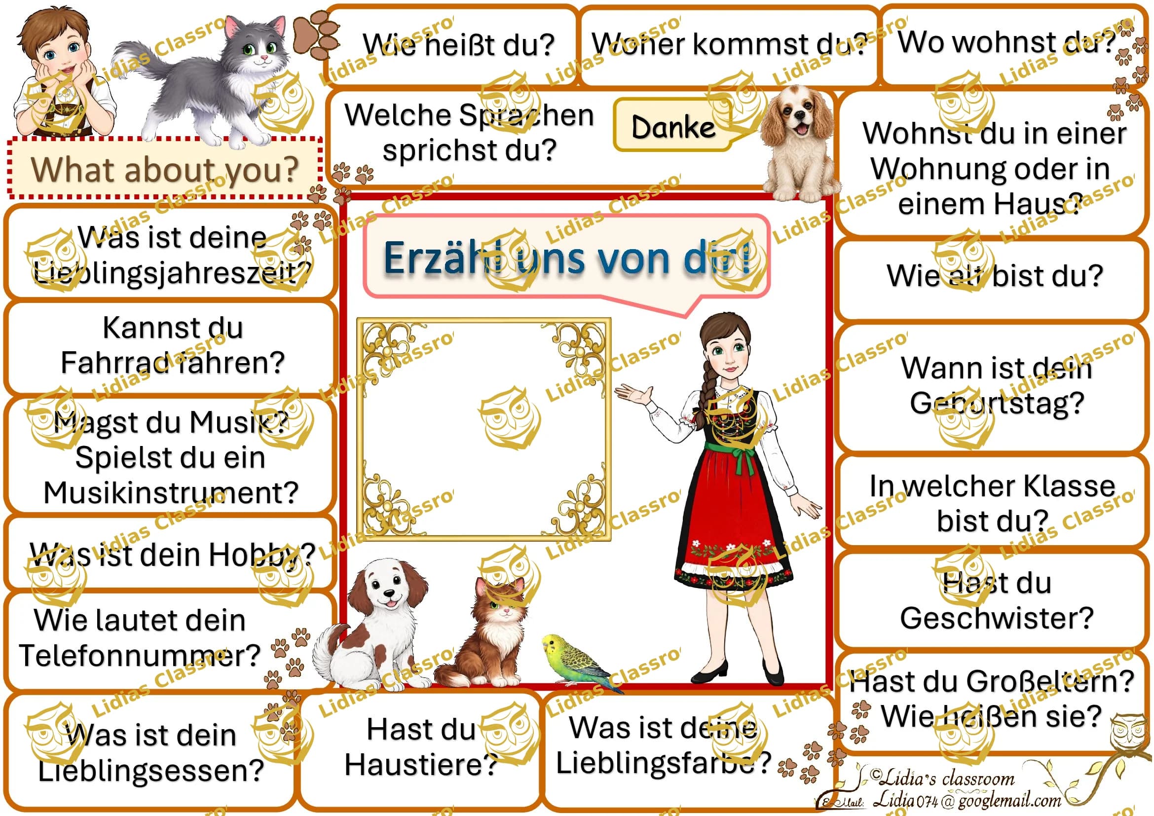 What about...? / Sprachspiel